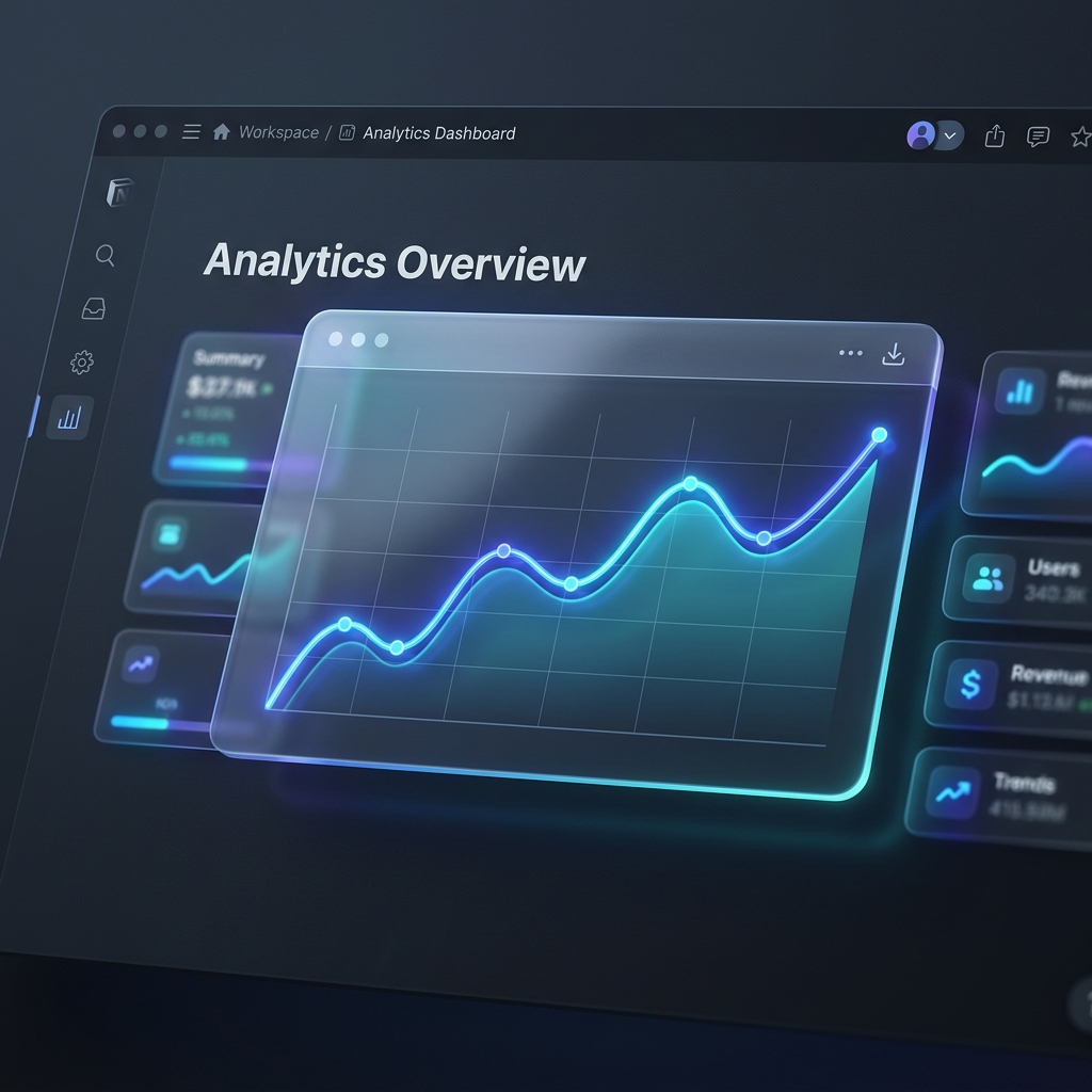 How to Create Line & Area Charts in Notion: Tracking Trends
